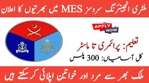 Military Engineering Services (MES) Jobs 2025 